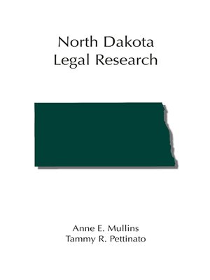 cover image of North Dakota Legal Research